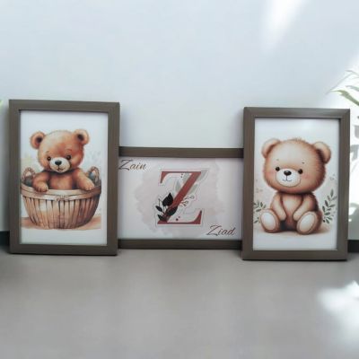 3 pieces of frames for children's room