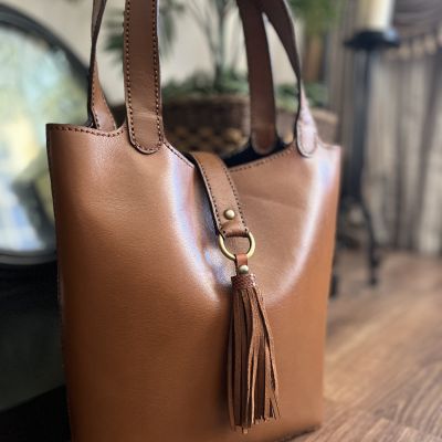 Handmade genuine leather bag 