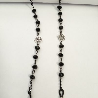 Chain glasses black colour 