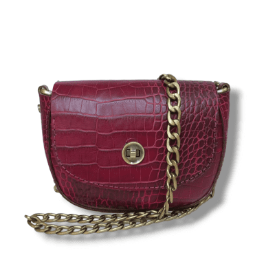 Crocodile cross bag