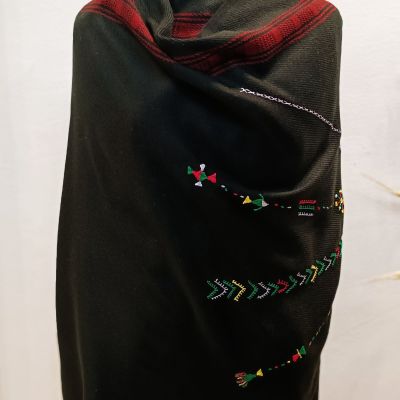 Handmade wool shawl