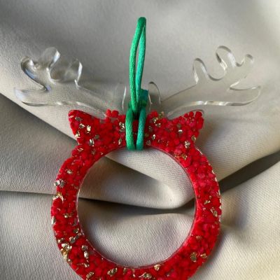 Resin Christmas ornament 