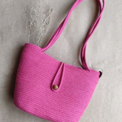 cotton cordon bag