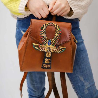  A completely genuine leather bag according