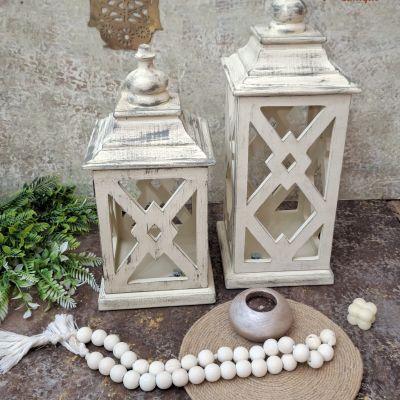 Set of 2 lanterns 