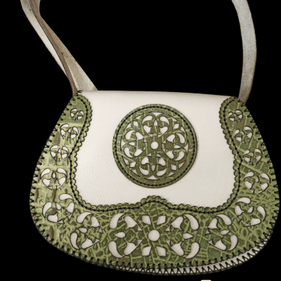  White & Green bag