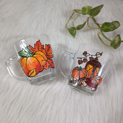 Tea cups of fall