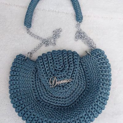 Crochet Rounded bag