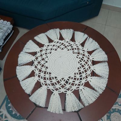 Macrame coaster