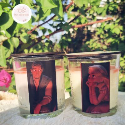 2 regular couples candle jars 180 gm each 