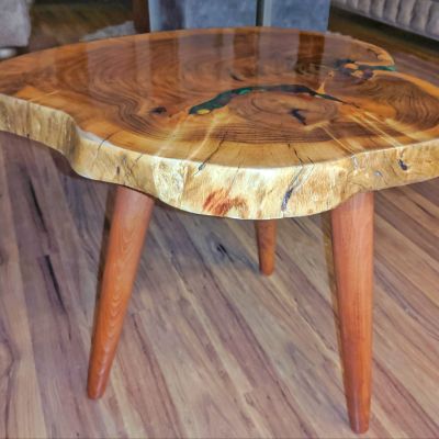 Live edge coffee table