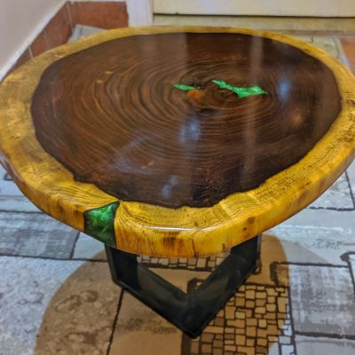 Live edge coffee table