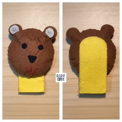 Finger Puppets - Teddy Bear