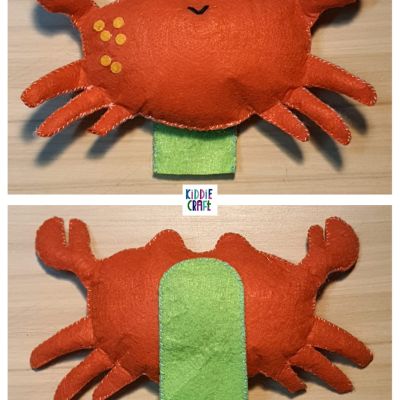 Finger Puppets - Fluffy Crab