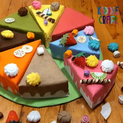 Fluffy Sponge Felt Cake