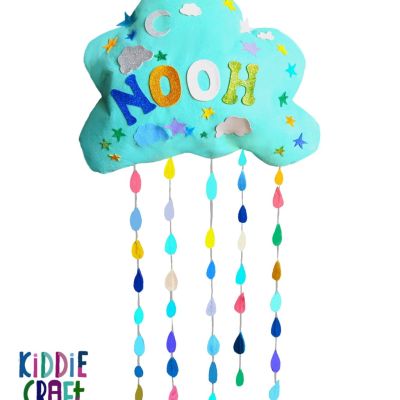 Felt Cloud Wall Hanging - for boys