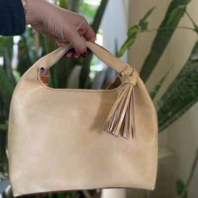 Leather Women Medium Tote Bag