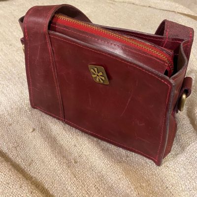 Leather Crossbody Mini Purse