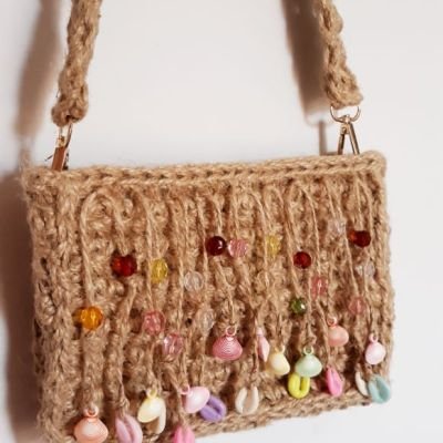 Dandasha burlap bag