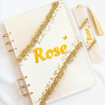 Notebook made of resin