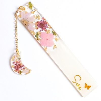 Resin bookmark