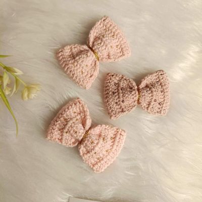 one clip crochet ribbon