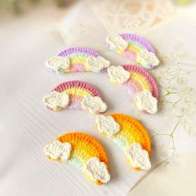 rainbow hair clip