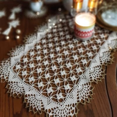 Crochet runner