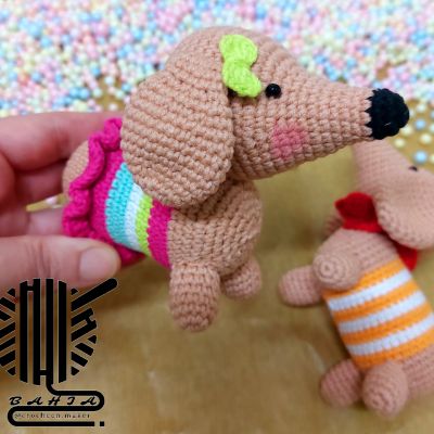 Amigurumi dog 