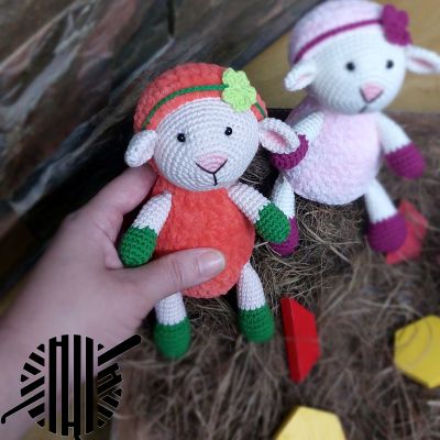 Amigurumi sheep 