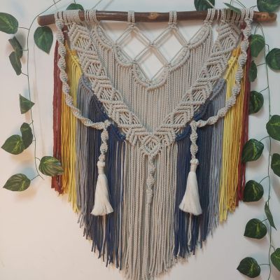 macrame wall hanging