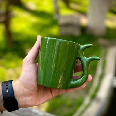 Green Healing mug