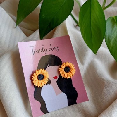  Sunflower earring