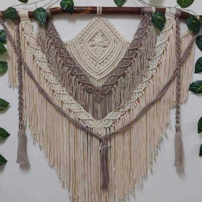 macrame wall hanging