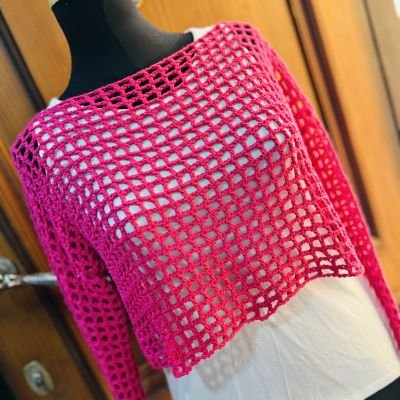 Mesh top pink 