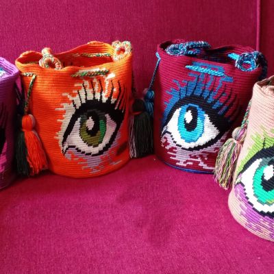 Eye tapestry bag 👁️