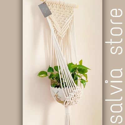 Macrame planter holder 