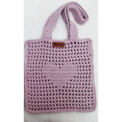 Casual crochet bag