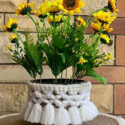 Boho planting pot