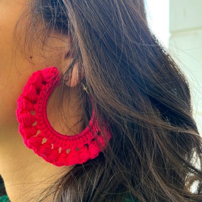 Crochet earrings 