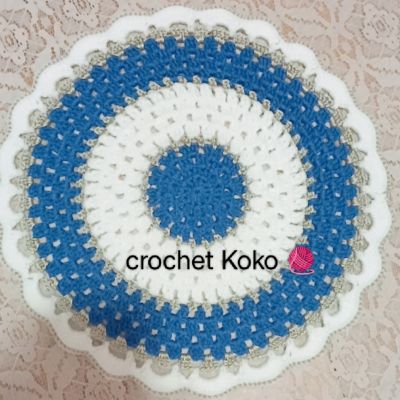 Table mat crochet 