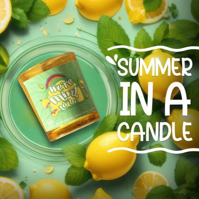 We are mint to be Candle (Lemon&Mint )