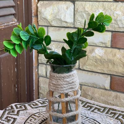 Decorative glass jar