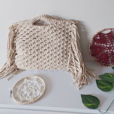 macrame bag