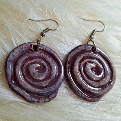 ceramic earrings