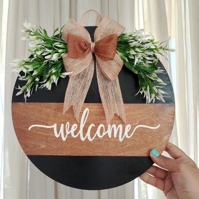 Handmade Welcome sign 