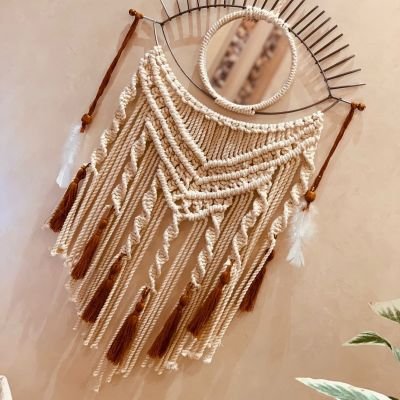 macrame mirror 