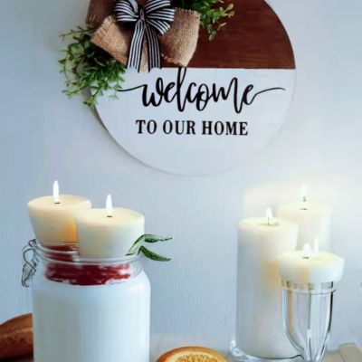 Handmade Welcome sign 