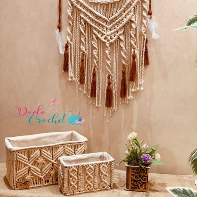 Macrame organizer