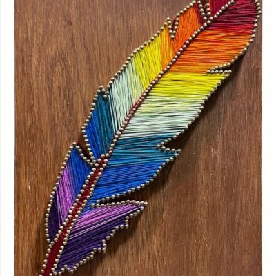 String art holder 